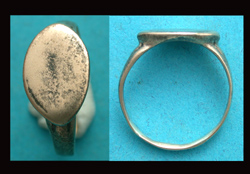 Ring, Medieval, Men's, Wedding Band?, 16th-17th Cent